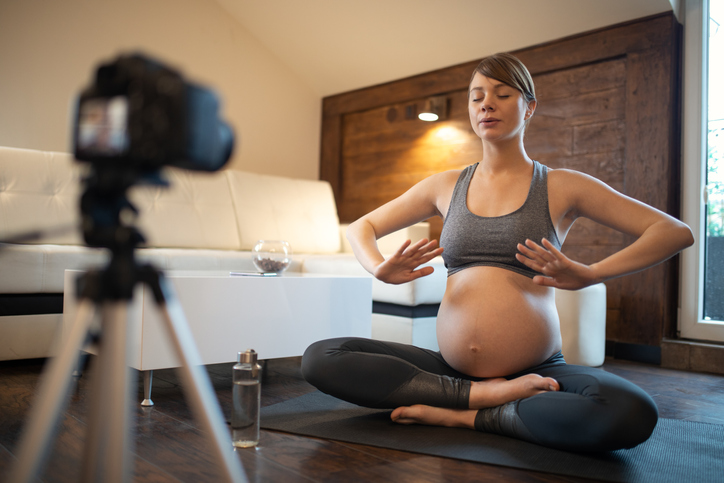 Tehnici de respirație în sarcină - exerciții de vizualizare 