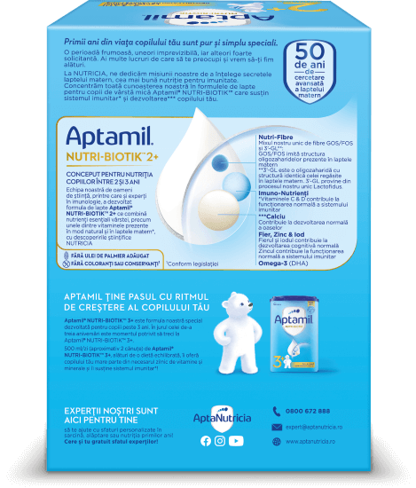 Aptamil<sup>®</sup> NUTRI-BIOTIK<sup>™</sup> 2+