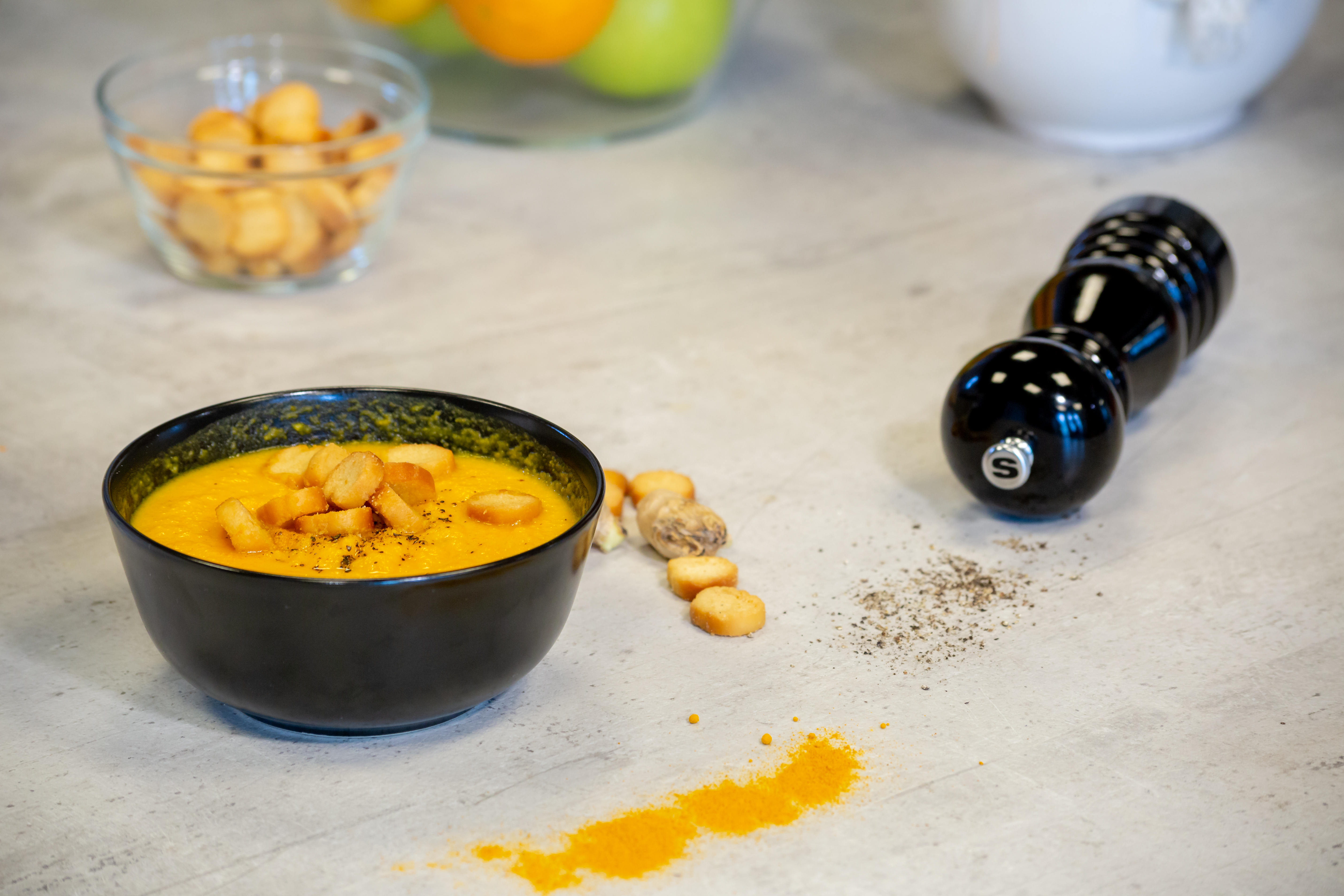 Supă cremă de morcovi cu turmeric by Laura Cosoi