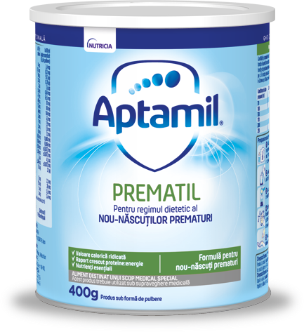 Lapte praf Aptamil Prematil 400g, pentru prematuri