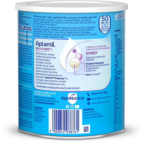 Aptamil<sup>®</sup> PROSYNEO<sup>™</sup> 1