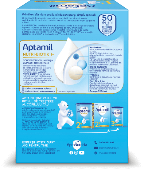 Aptamil<sup>®</sup> NUTRI-BIOTIK<sup>™</sup> 1+