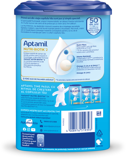 Aptamil<sup>®</sup> NUTRI-BIOTIK<sup>™</sup> 2