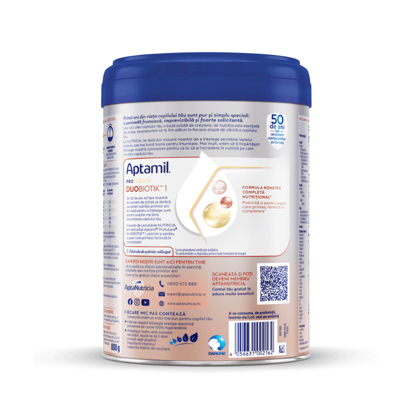 Aptamil<sup>®</sup> PRO<em>futura</em><sup>®</sup> DUOBIOTIK<sup>™</sup> 1