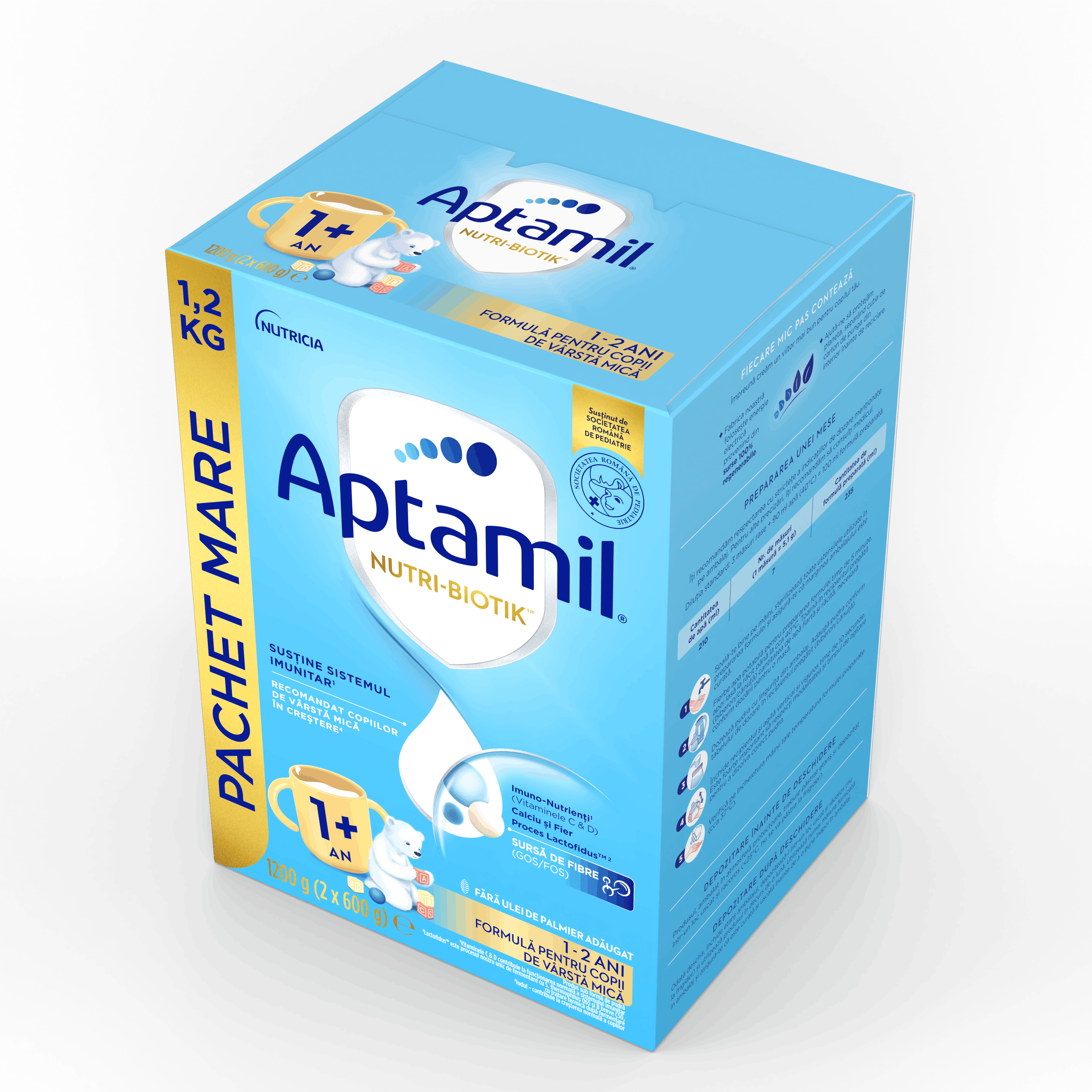 Aptamil<sup>®</sup> NUTRI-BIOTIK<sup>™</sup> 1+