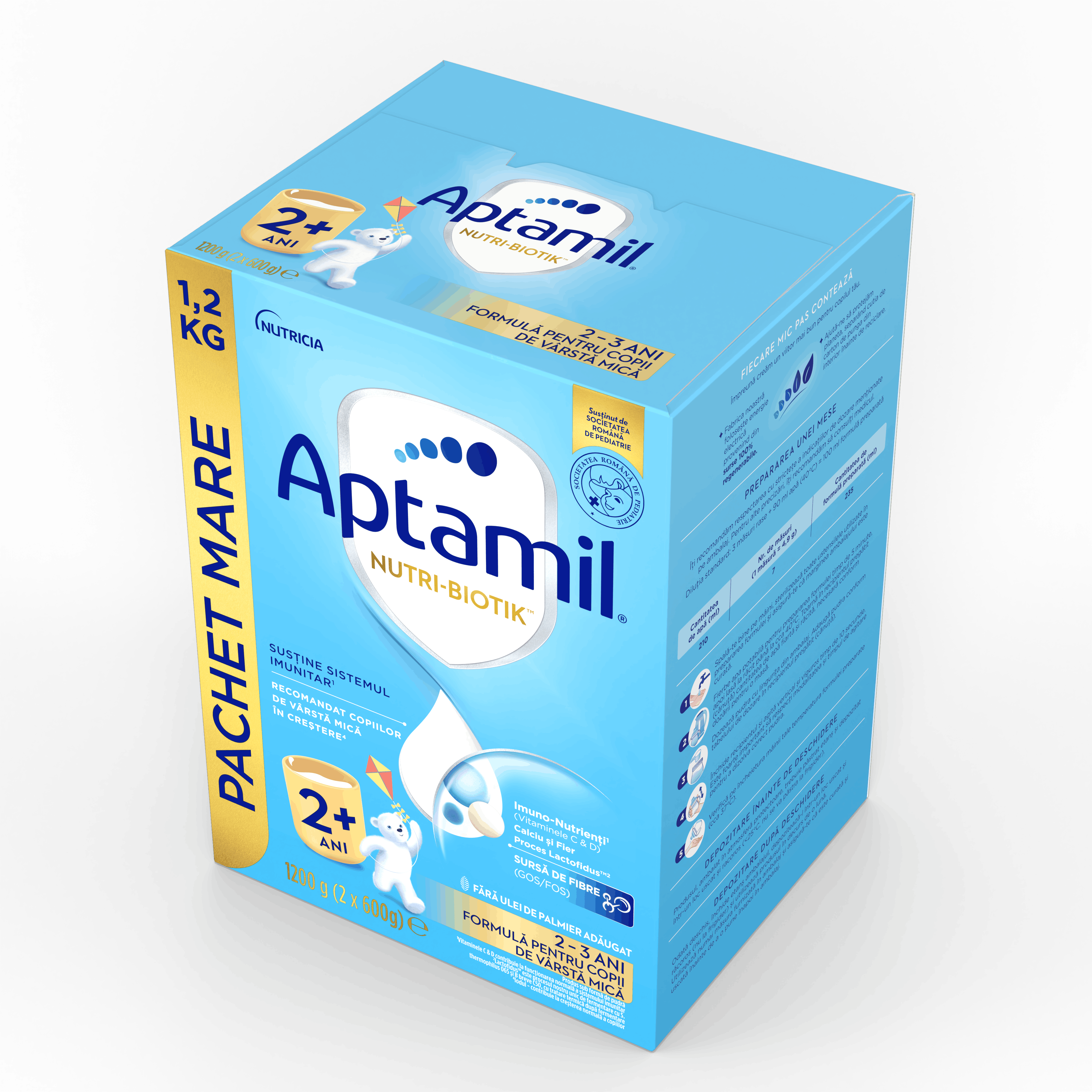Aptamil<sup>®</sup> NUTRI-BIOTIK<sup>™</sup> 2+