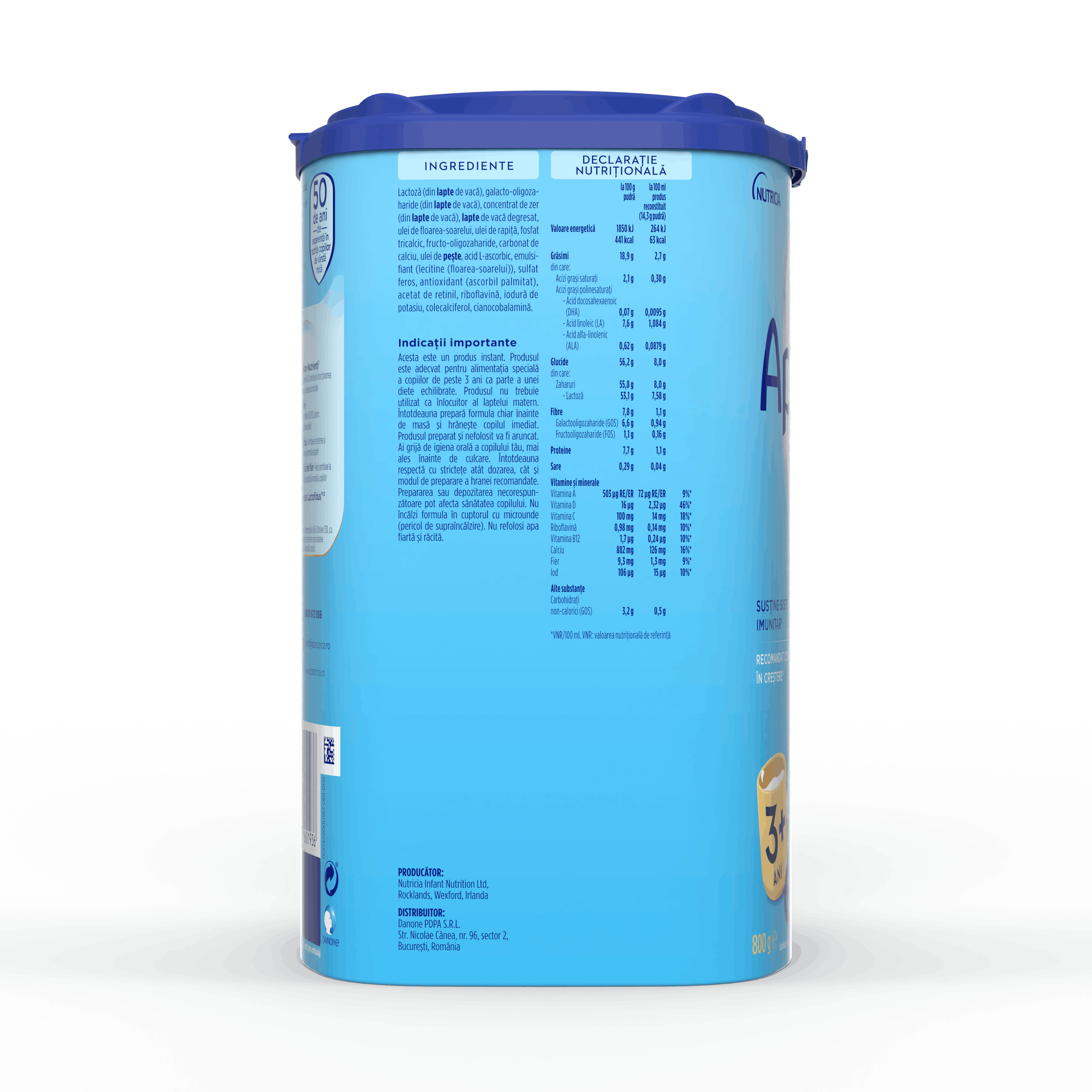 Aptamil<sup>®</sup> NUTRI-BIOTIK<sup>™</sup> 3+