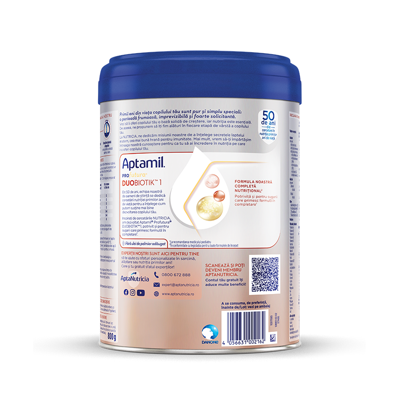 Aptamil<sup>®</sup> PRO<em>futura</em><sup>®</sup> DUOBIOTIK<sup>™</sup> 1