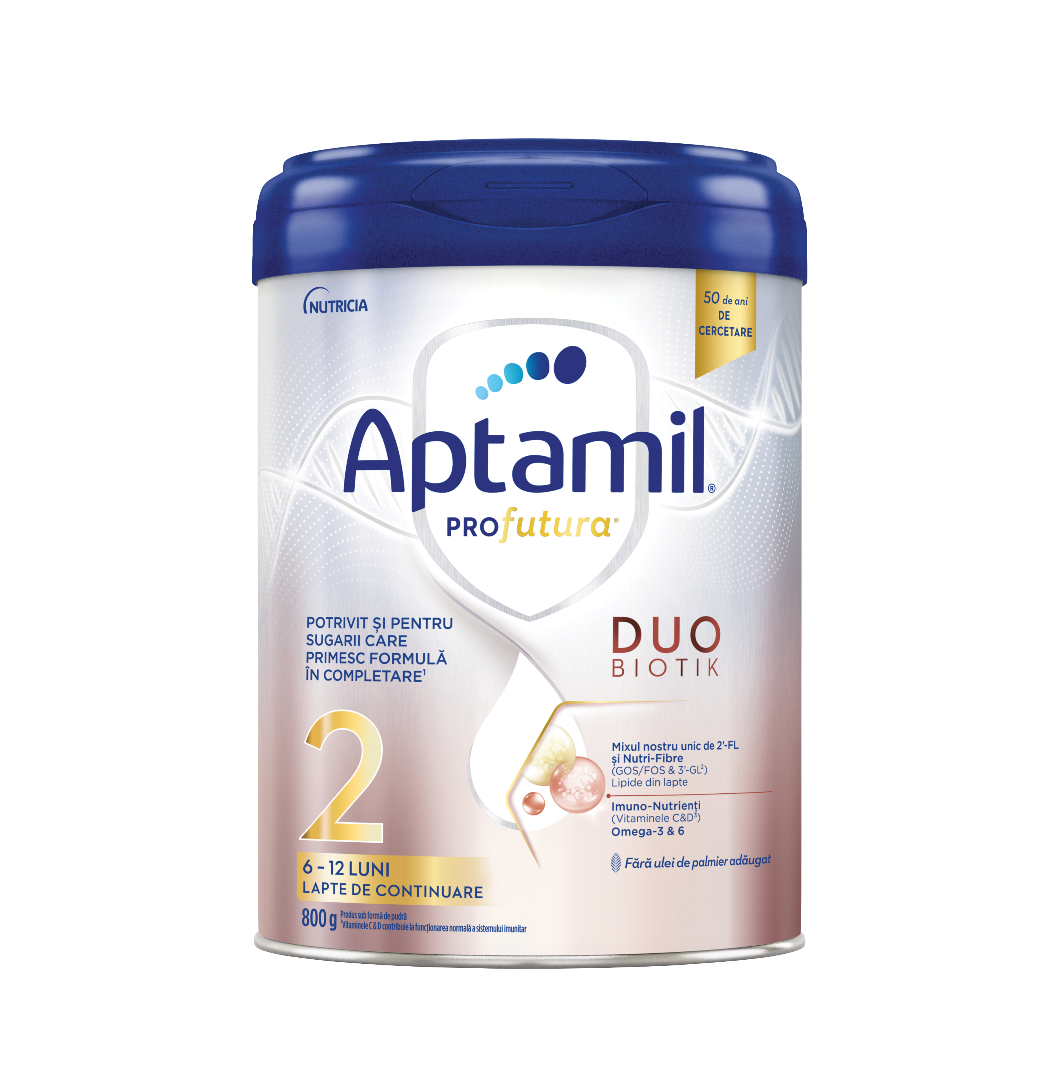 Lapte praf Nutricia Aptamil® PROfutura® DUOBIOTIK™ 2 - 800g