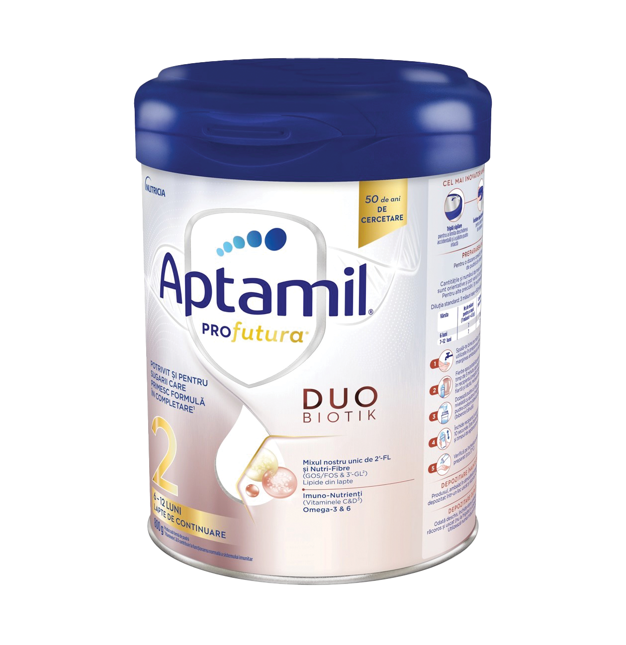 Aptamil<sup>®</sup> PRO<em>futura</em><sup>®</sup> DUOBIOTIK<sup>™</sup> 2