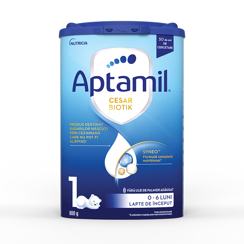 Lapte praf Nutricia Aptamil CESARBIOTIK 1 - 800g