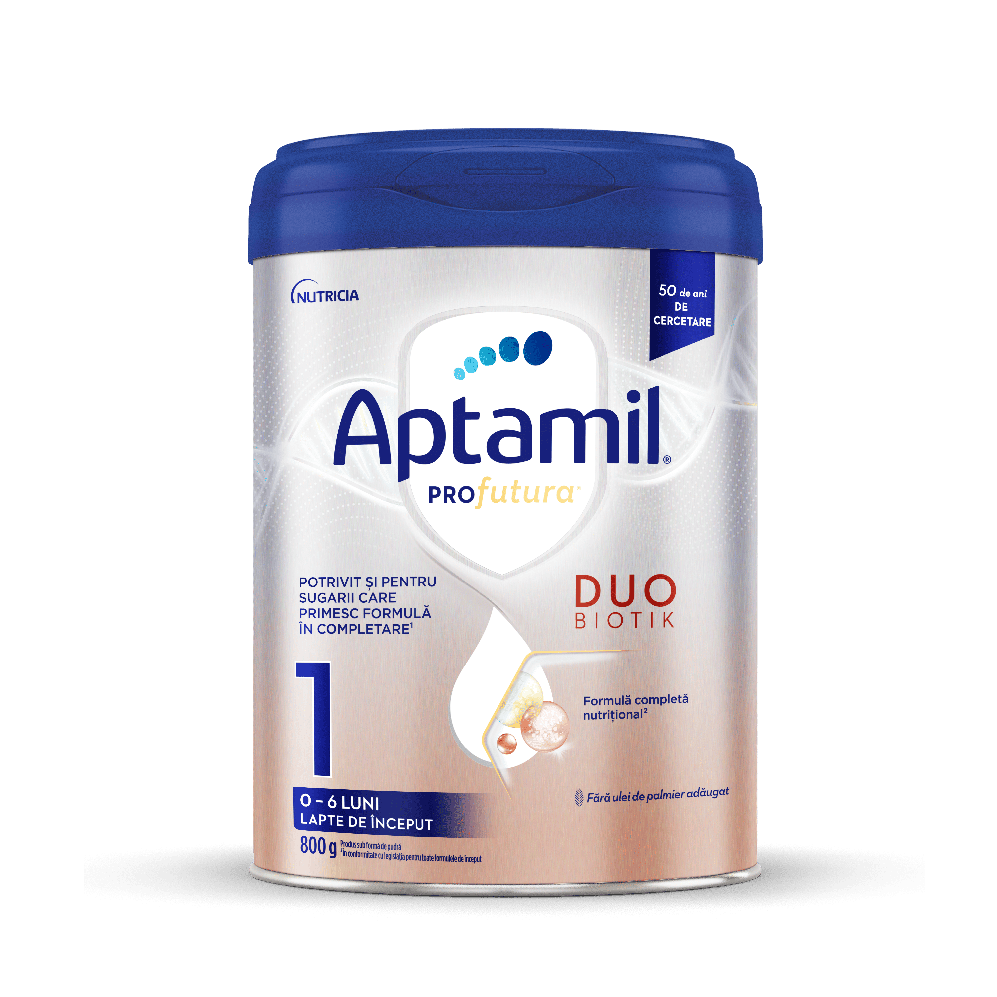 Aptamil PROFUTURA DUOBIOTIK 1, 800g, 0-6 luni